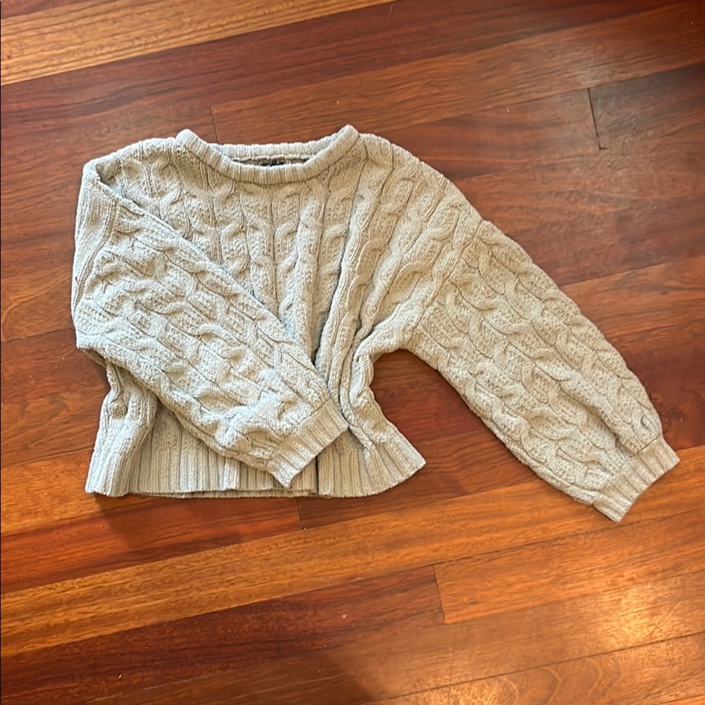 Sage green size S sweater